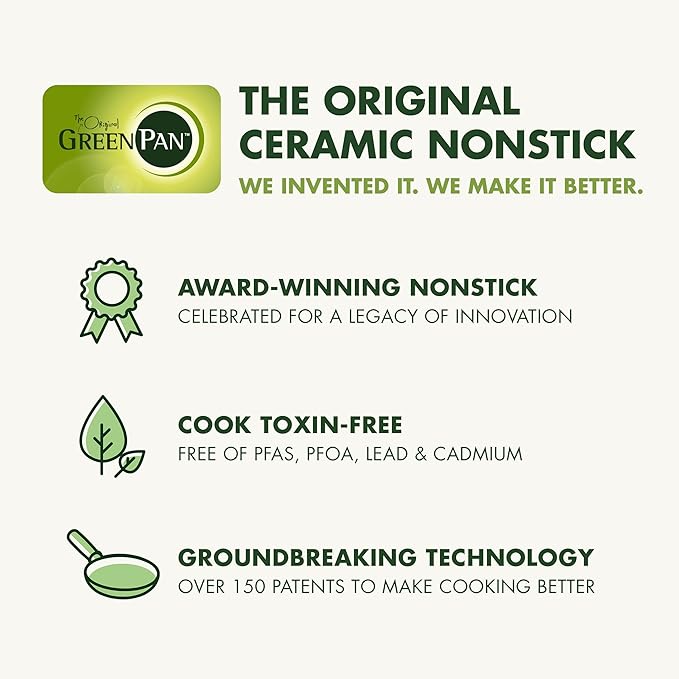 GreenPan Swift Cookware 10" Frying Pan Skillet, Healthy Ceramic Nonstick Coating - Image 7