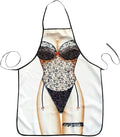 HAKSEN Funny Aprons for Men, Gag Grilling Apron for Men Women Kitchen Cooking by HAKSEN