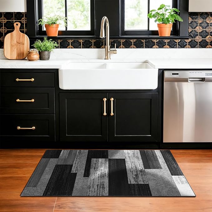LIANLAM 2x3 Washable Entryway Rug, Non-Slip Indoor Door Mat - Image 3