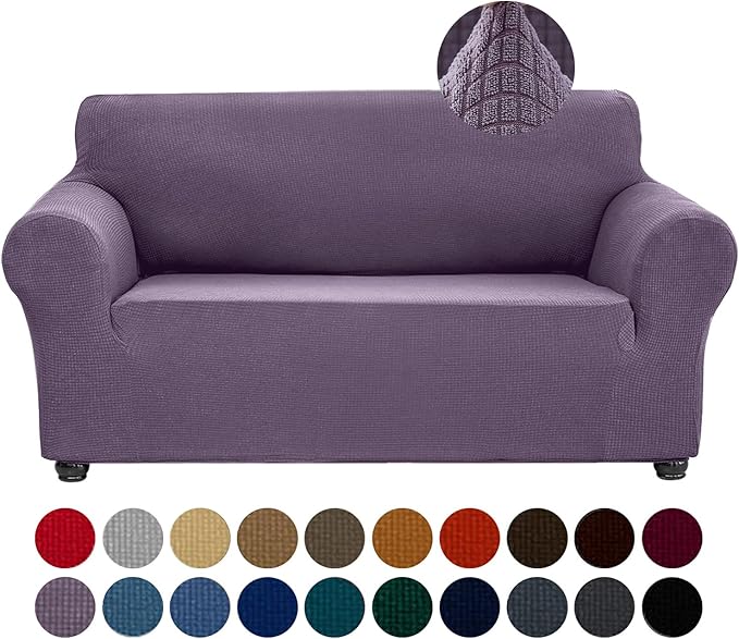 Joccun Stretch Loveseat Couch Cover Slipcover, 1-Piece Sofa Cover by Joccun