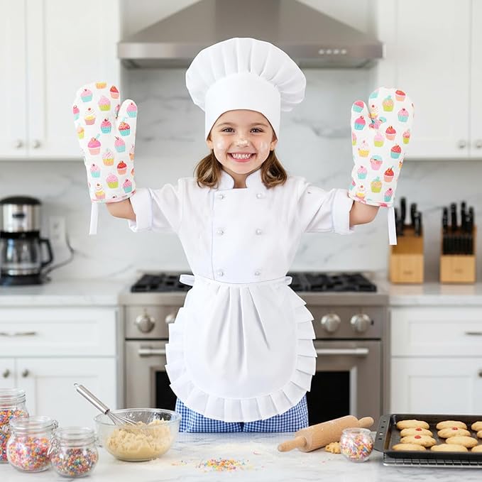White Apron Cosplay, Waist Half Apron Puffy Tight Costume, Maid Aprons Kitchen - Image 5