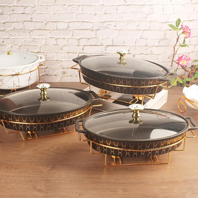 11" x 7.5" Ceramic Oval Casserole Dish - Image 6
