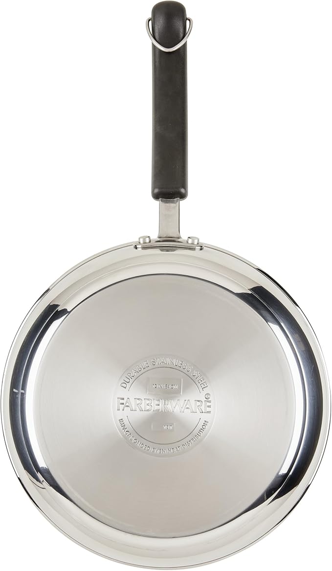 Farberware Brilliance Stainless Steel Cookware Set, 10 Piece Pots and Pans Set - Image 9