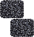 Bligli Pebble Sink Mat for Stainless Steel/Ceramic Sinks, 2 Pack PVC Sink by BliGli