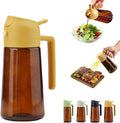 2 In 1 Oil Dispenser And Oil Sprayer, 16 Oz/470 Ml Oil Dispenser by Unknown