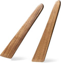 Wooden Spatula for Cooking Set of 2 – 12 Inch Acacia Wood Spatula by HEFILD