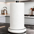 VROOMIUM Paper Towel Holder Countertop, Fits Double to Family Rolls, Elegant by VROOMIUM-BETTERDESIGN