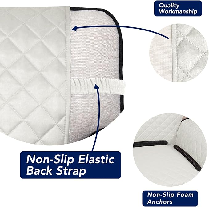 PureFit Reversible Quilted Sofa Cover, Water Resistant Slipcover Furniture - Image 3