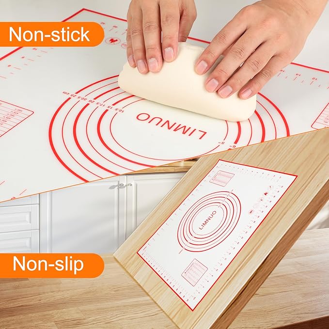 Silicone Baking Mat，Non Stick Rolling Dough - Image 3