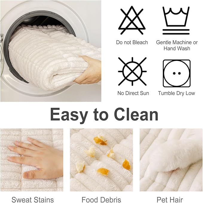 hyha Couch Covers for Dogs Washable, Non Slip Plush Dog Sofa Protectors - Image 7