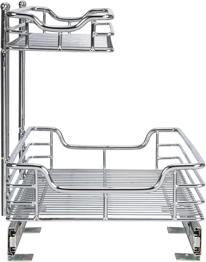 Household Essentials Glidez Multipurpose Chrome-Plated Steel Pull-Out/Slide-Out - Image 7