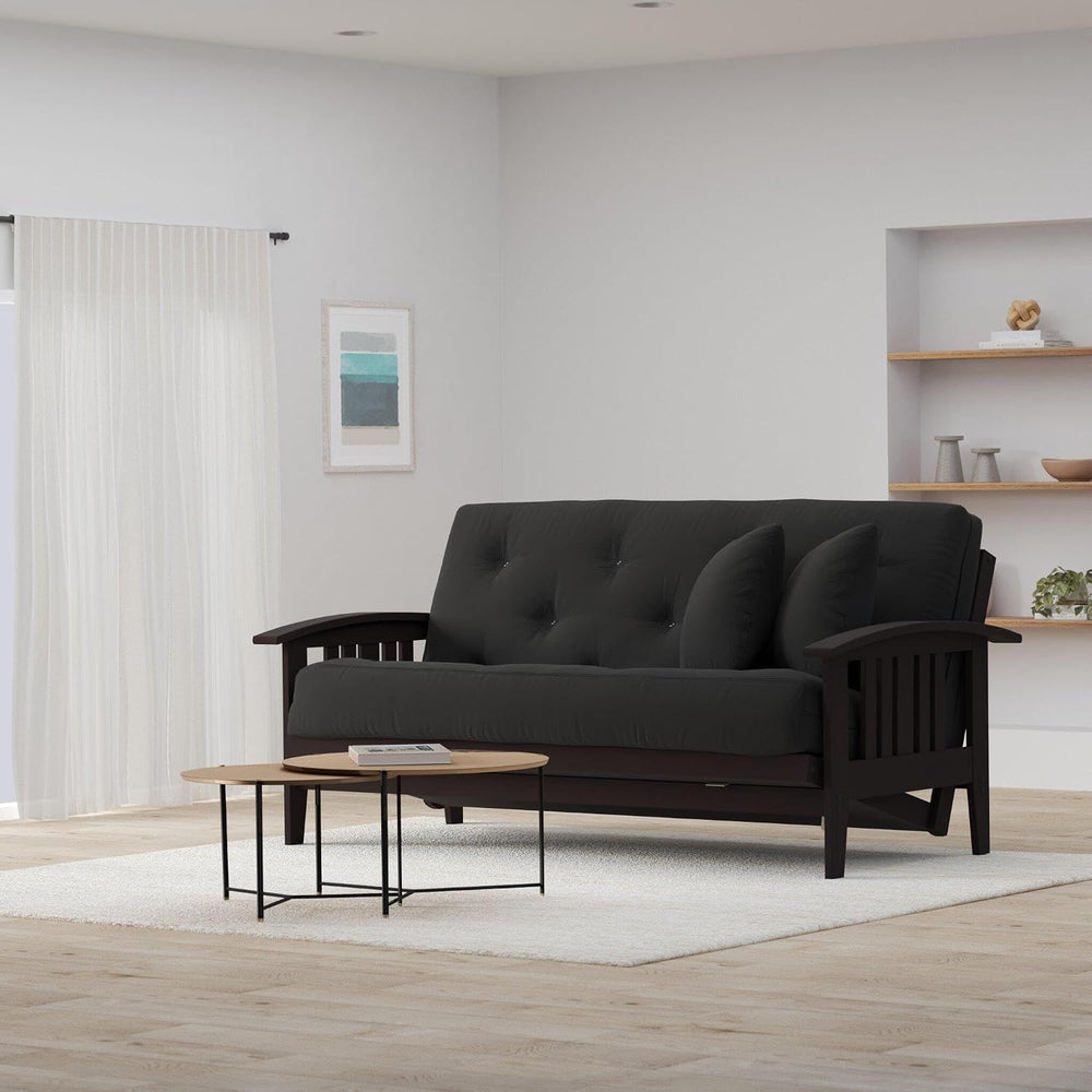 Nirvana Futons Westfield Espresso Finish (Warm Black) Full or Queen Size Futo...