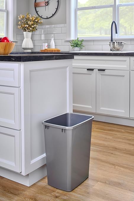 Rev-A-Shelf Polymer Replacement 35 Quart Trash Bin Recycle Waste Garbage