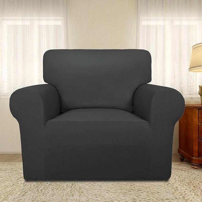 PureFit Super Stretch Chair Sofa Slipcover – Spandex Non Slip Soft Couch Sofa - Image 2