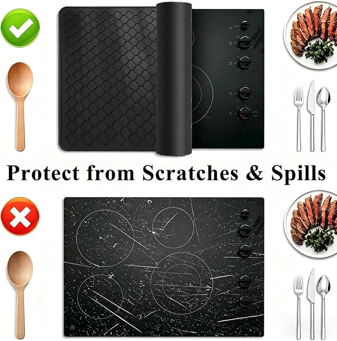 Silicone Stove Top Cover for Electric Stove- Range Covers for Electric Stove - Image 4