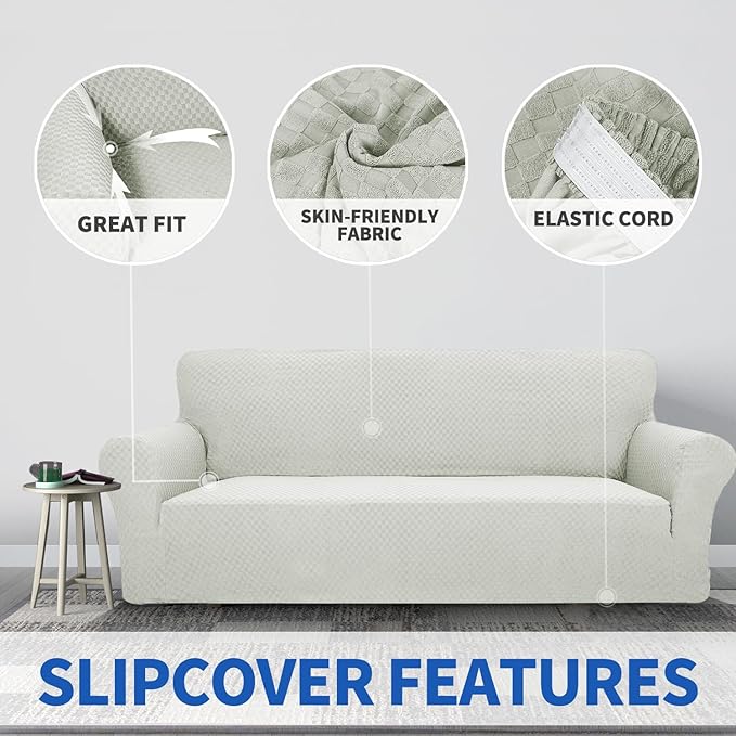 ZNSAYOTX 1 Piece Jacquard Couch Covers - Image 3