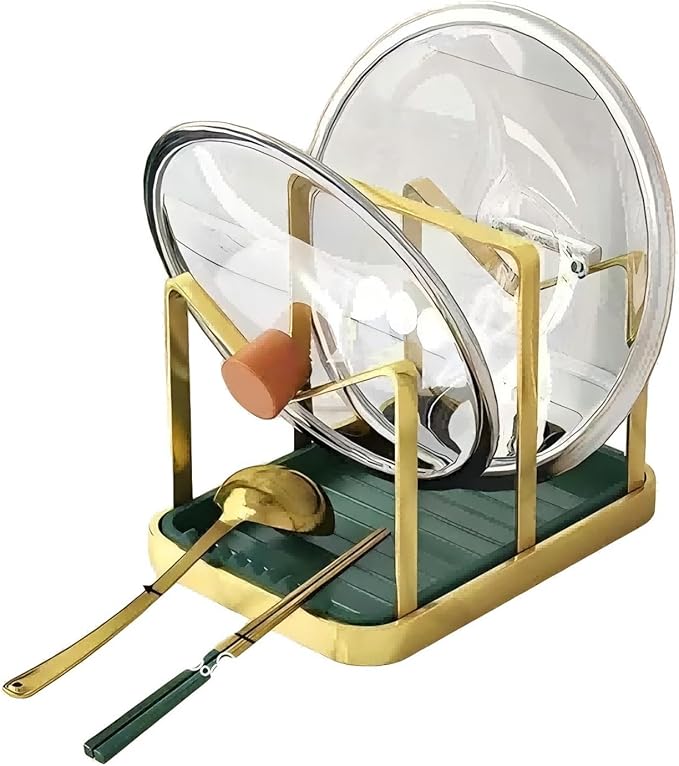 Lid Stand Lid Organizer Pot Lid Rack Holder by szxzy01