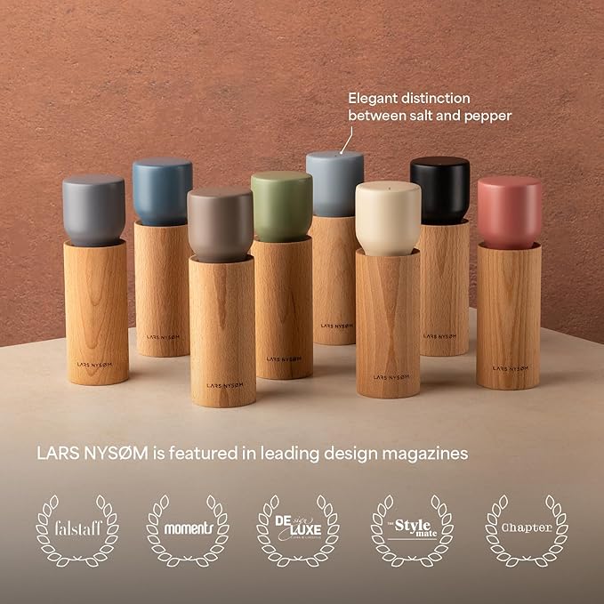 LARS NYSØM Wooden Salt and Pepper Grinder Set Manual - Image 5