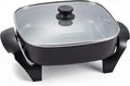 Elite Gourmet 12" x 12" x 3" Ceralast™ PFAS Free Ceramic Electric Skillet by EliteGourmet