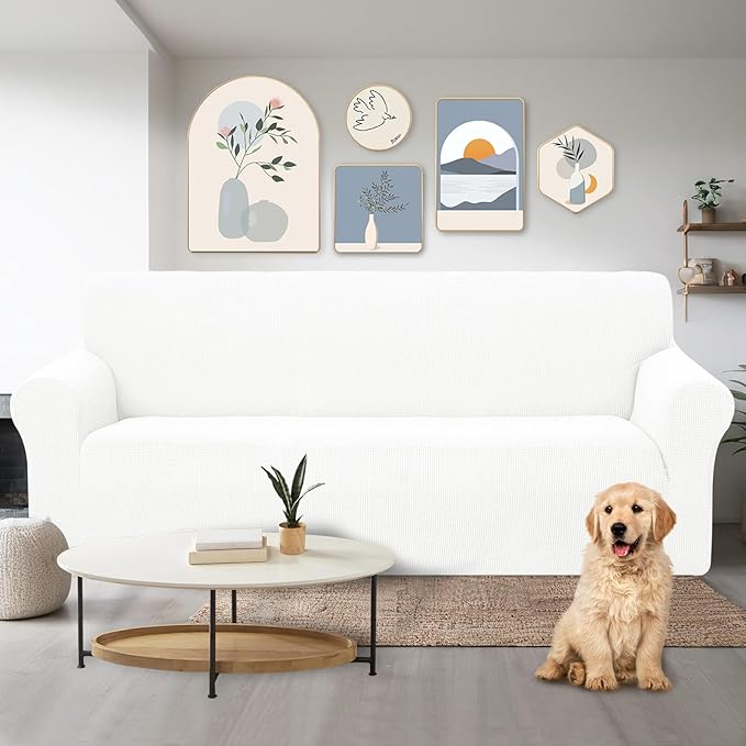 U-NICE HOME Stretch Couch Cover Sofa Cover Washable Sofa Slipcover Furniture - Image 2