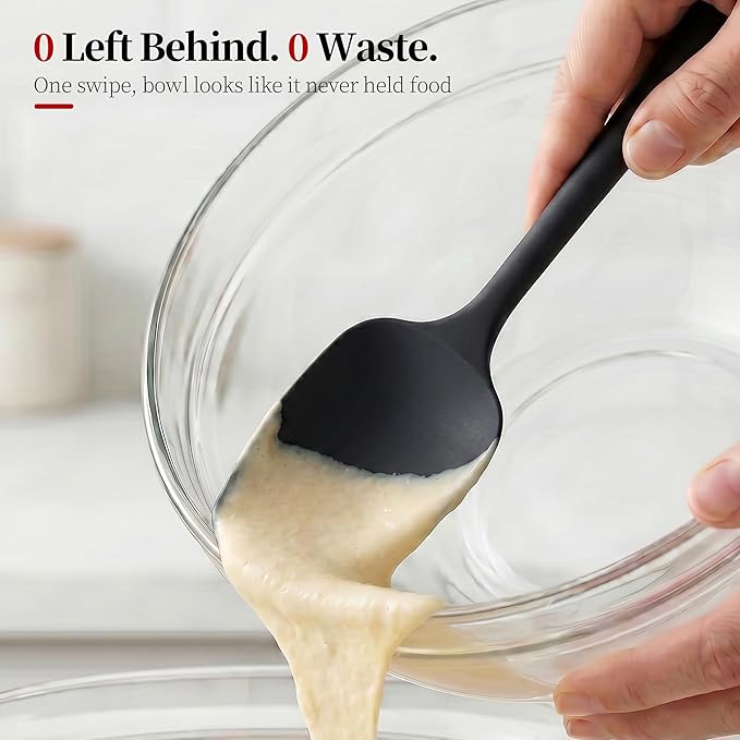 600ºF Heat Resistant Spatula, 11.34 inch High Heat Food Safe Semless Kitchen - Image 7