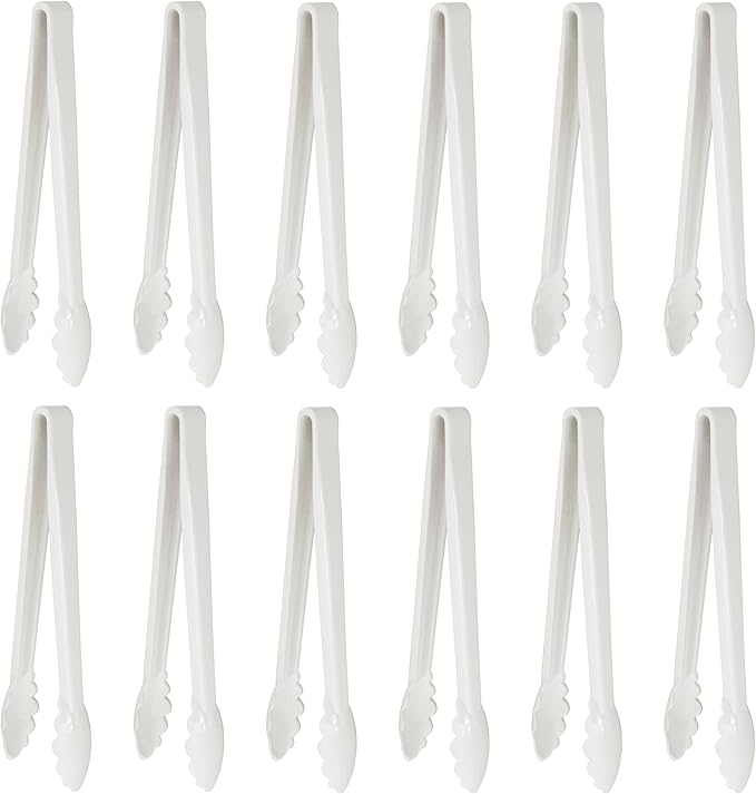 New Star Foodservice 35551 Utility Tong, High Heat Plastic, 12 inch by NewStarFoodservice