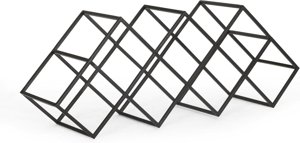 Wine Rack Freestanding Floor Countertop Wine Racks Storage Bottle Hold | Vers...