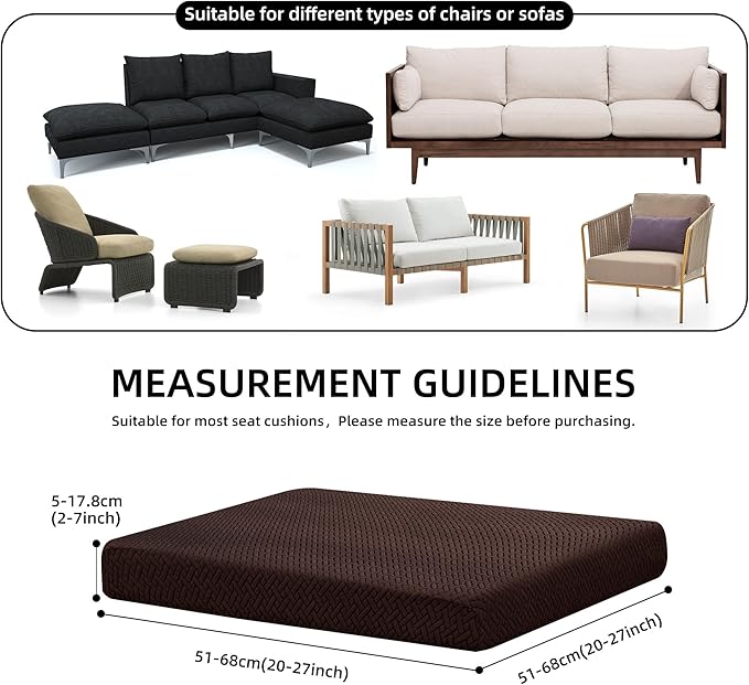 Outdoor Cushion Covers Set, Replacement - Image 2