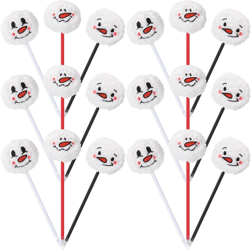 Maitys 24 Pcs Halloween Pens for Adults Horror Snowman Pens Stationery