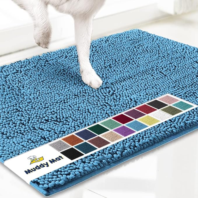 Muddy Mat® | Super Absorbent Door Mat Indoor, Microfiber Quick Dry Chenille by MuddyMat%C2%AE