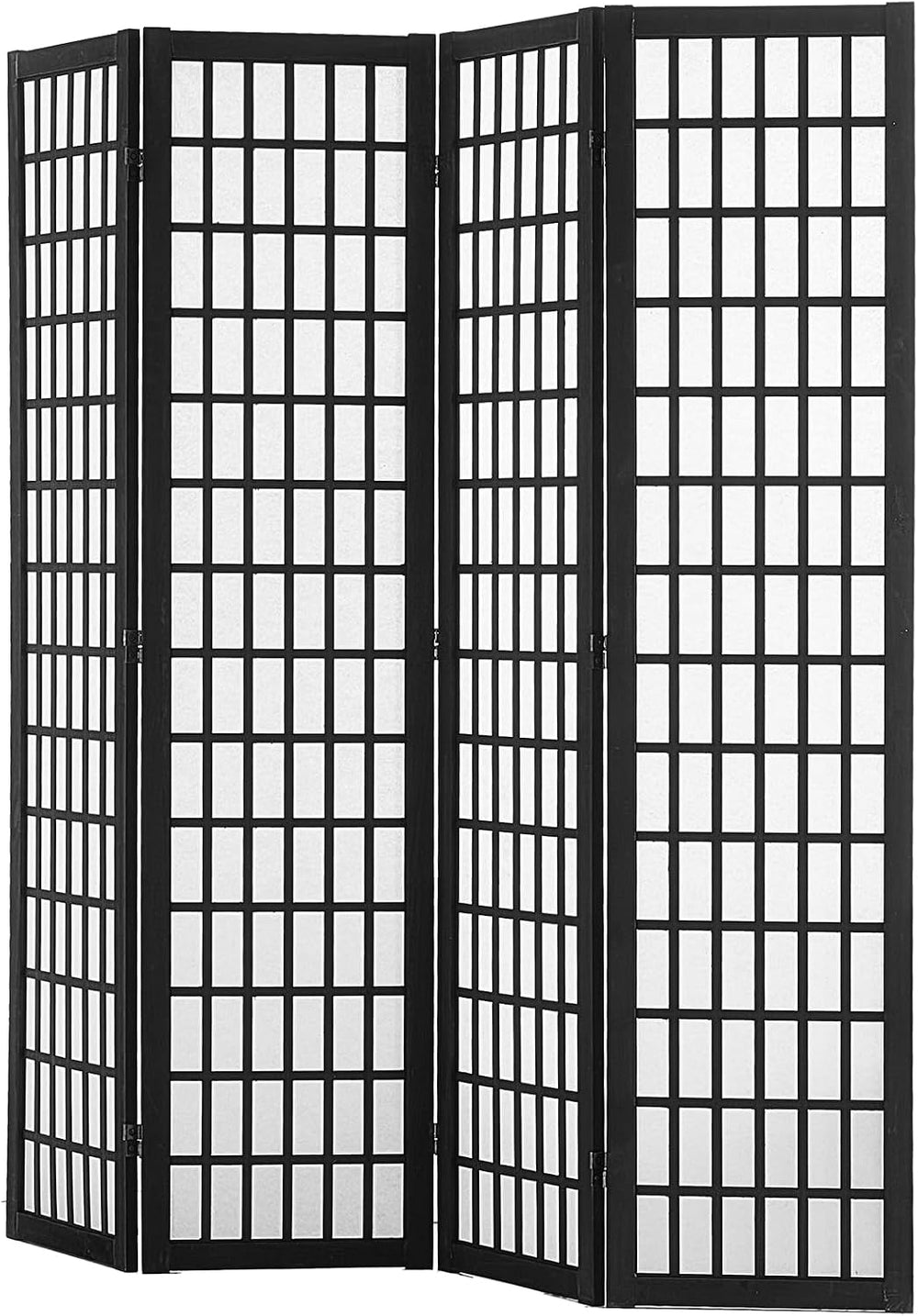 VEVOR Room Divider, 4 Panel Japanese Room Divider, Folding Privacy Screen