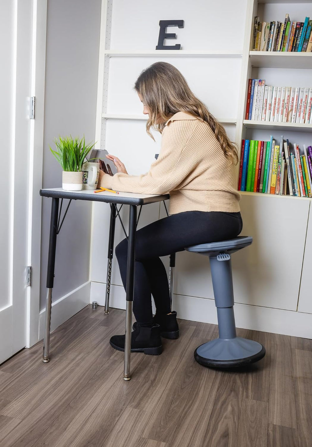 Adjustable Wobble Stool - Wobble Chair Middle and High School Students - Flex...
