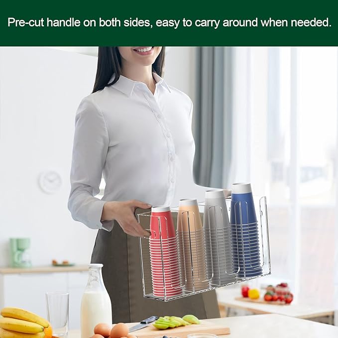 Disposable Coffee Cup Dispenser