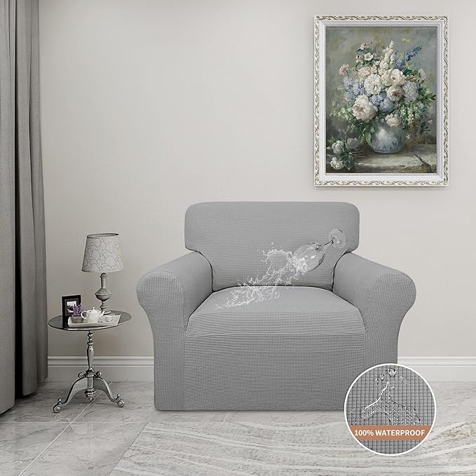 Easy-Going 100% Waterproof Oversized Chair Couch Cover, Dual Waterproof Sofa - Image 2