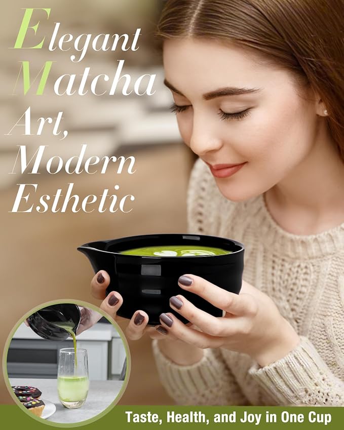 Black Matcha Whisk Set - Image 7