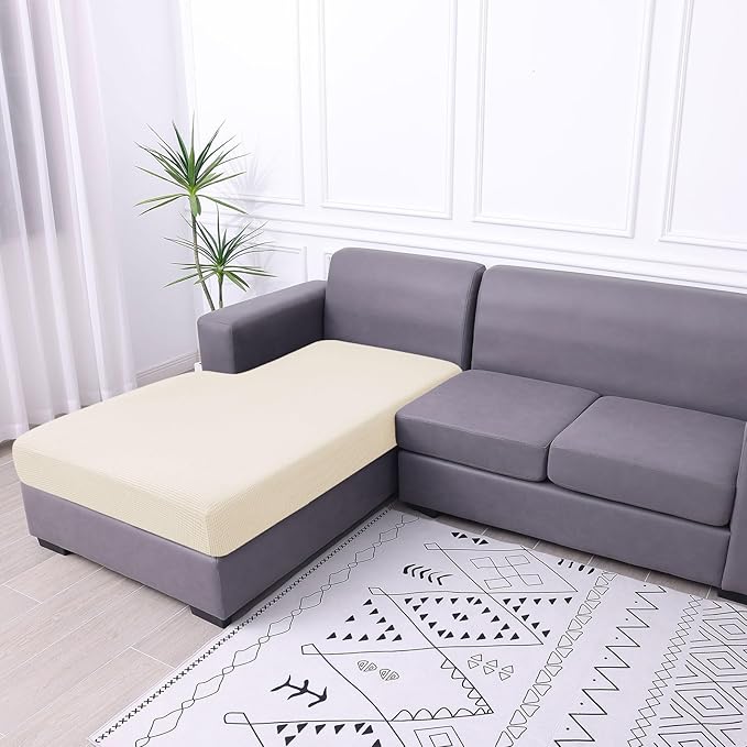 hyha Waterproof Couch Cushion Covers, Sectional Sofa Cushion Slipcovers L Shape - Image 2