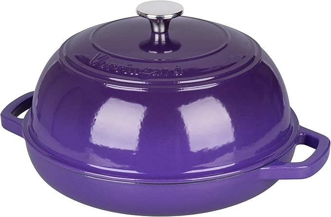 VORRINGARD Enameled Cast Iron Dutch Oven Pot