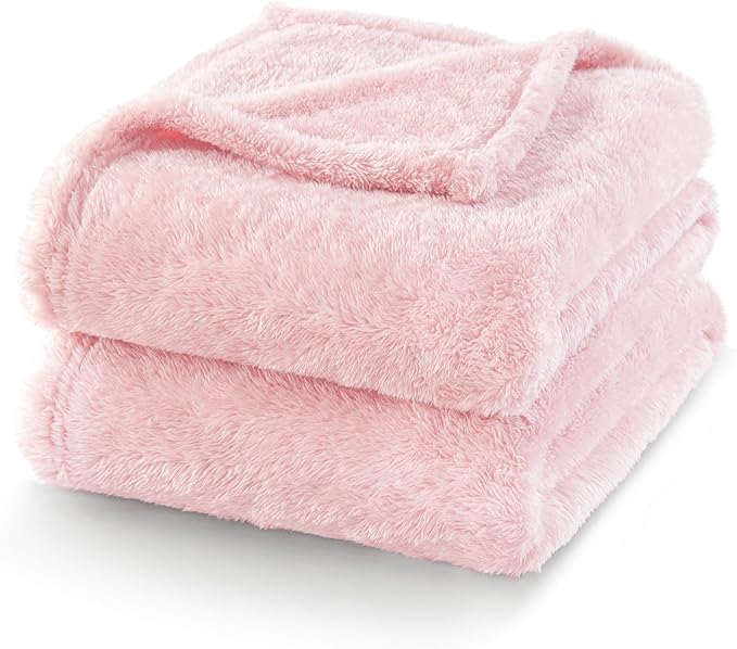 Exclusivo Mezcla Plush Fuzzy Fleece Bed Blanket King Size, Super Soft, Fluffy - Image 4