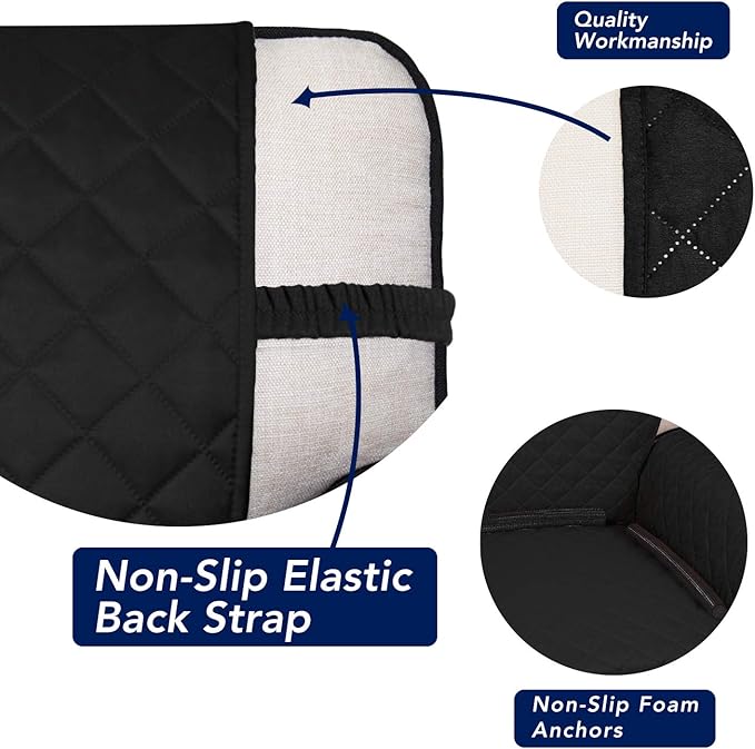 PureFit Reversible Quilted Sofa Cover, Water Resistant Slipcover Furniture - Image 3