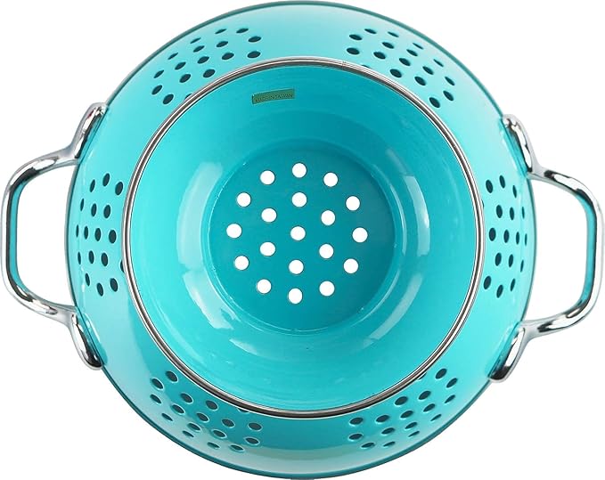 Reston Lloyd Calypso Basics Extra Large Enameled Colander - Image 4