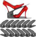 Neprock Shoe Slots Organizer, Shoe Rack Space Saver Organizador De Zapatos Grey by Neprock