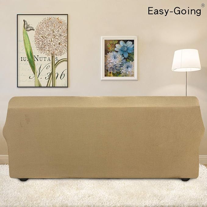 Easy-Going Stretch Sofa Slipcover 1-Piece Sofa Cover Furniture Protector Couch - Image 4