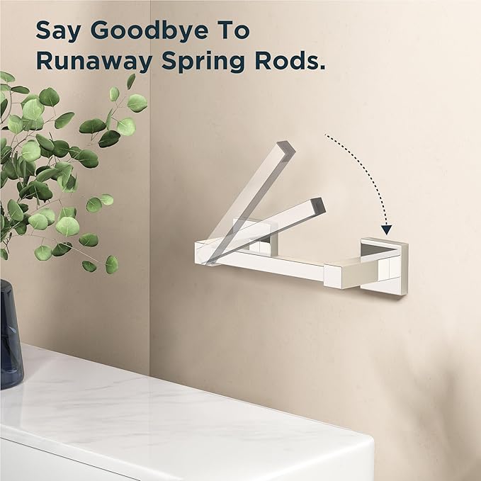 FORIOUS Toilet Paper Holder Set Wall Mount, SUS 304 Stainless Steel Pivoting - Image 6
