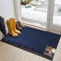 GORILLA GRIP 100% Waterproof All-Season WeatherMAX Doormat, US Designed Natural by GorillaGrip