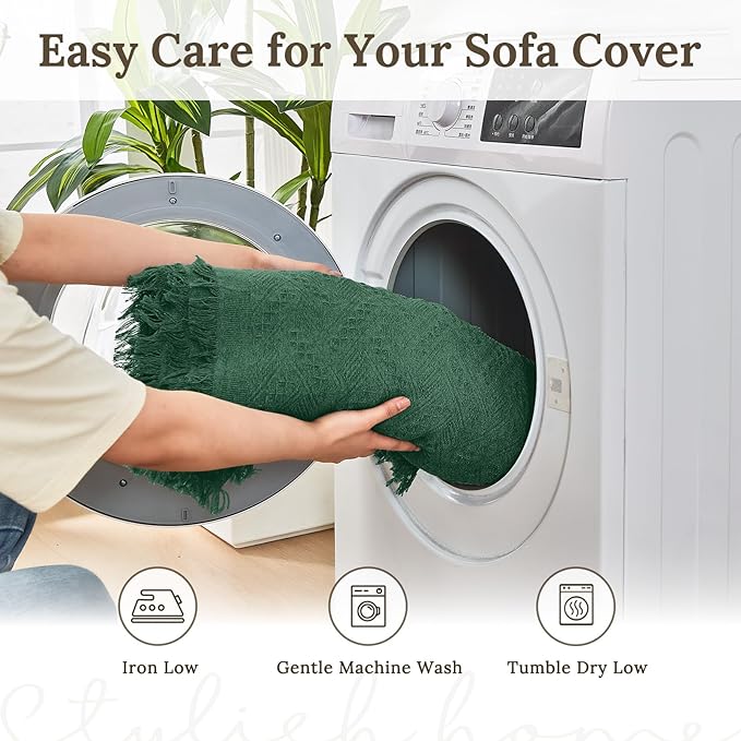 HOMERILLA Christmas Couch Covers, Sectional Couch Covers L Shaped Sofa Cover - Image 9