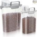 Dog Food Storage Container, Upgraded Large Nozzle BPA-free, 8-12 LBS Plastic by LEAWALK