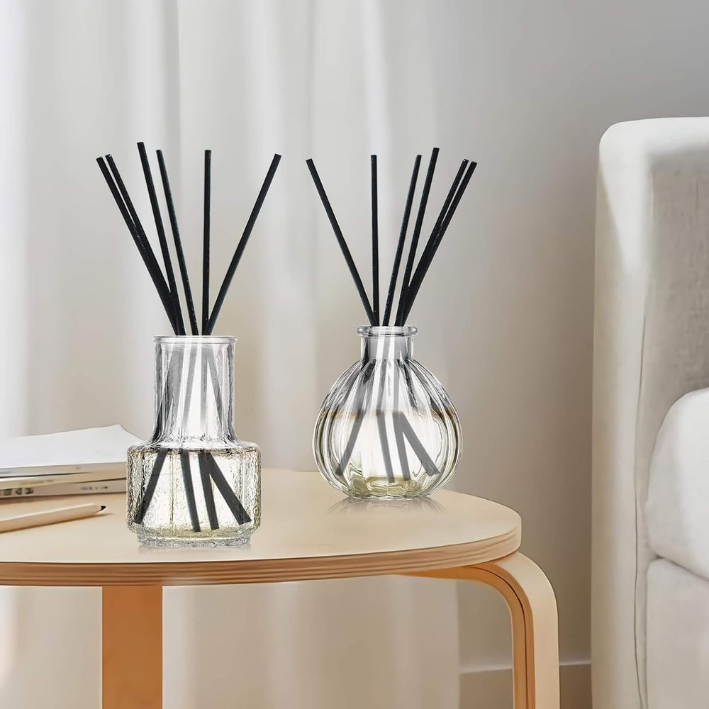 Glass Bud Vase Set of 32 Pcs, Vintage Clear Small Glass Vases for Flowers, Gl...
