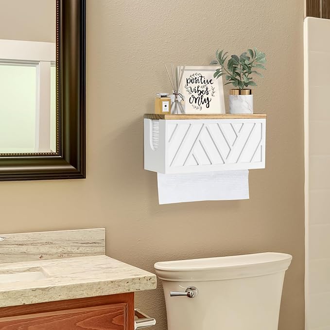Paper Towel Dispenser Wall Mount, Paper Towel Holder Wall Mounted - Image 5