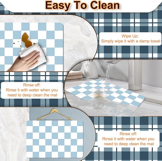 Dish Drying Mat for Kitchen, Coffee Station Mat - Image 5