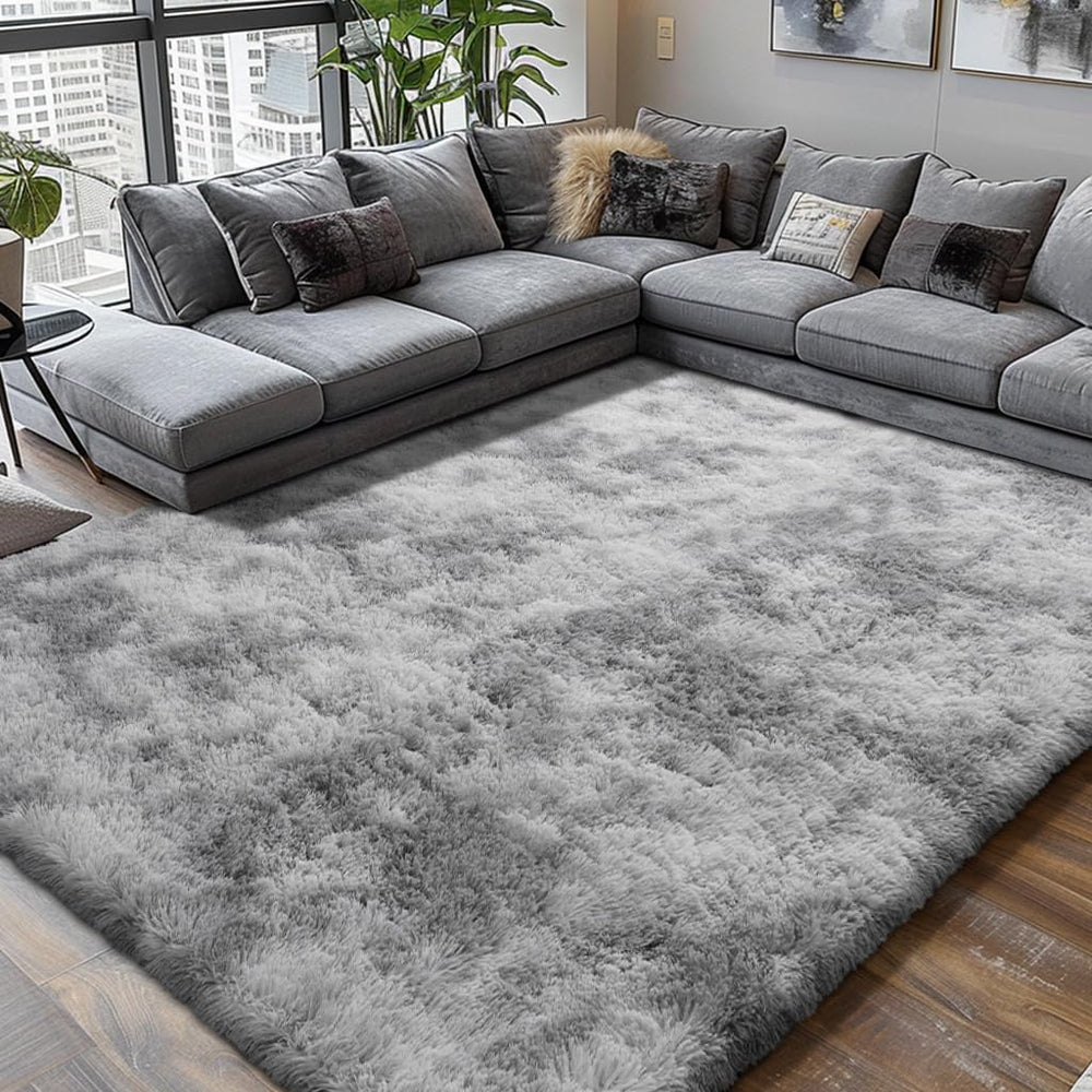 Shag Area Rugs for Bedroom Living Room,8X10 Ultra Soft Fluffy Area Rugs for D...